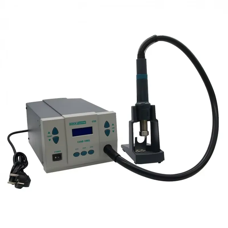 Hot Air Rework Station 861Dw - สถานีซ่อมแซมดิจิทัล 861DW 1000W สำหรับงานบัดกรี ฮีทแอร์กำลังสูง 1000W