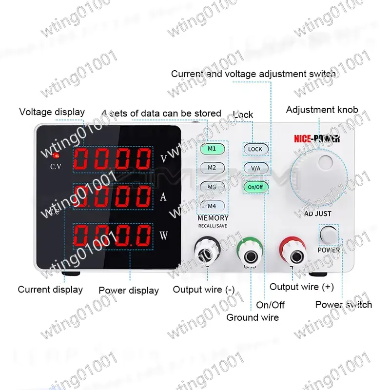 สำหรับแหล่งจ่ายไฟกระแสตรงแบบปร - High Precision Dc Power Supply 30V 10A บทวิจารณ์และราคา