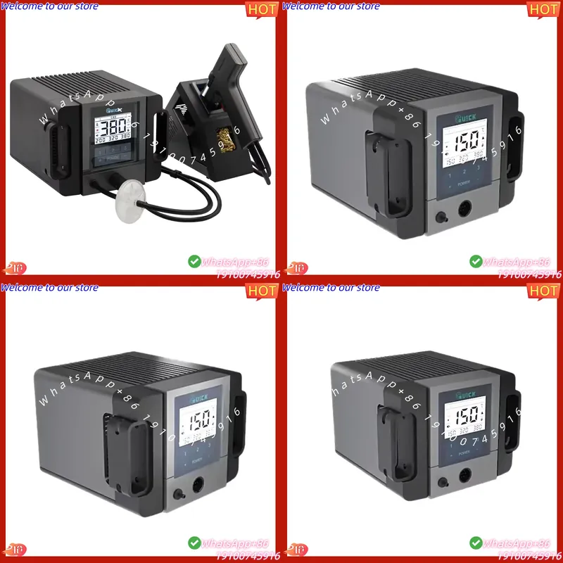 สถานีถอดบัดกรี QUICK TV2 รุ่น  - Desoldering Pump Electric Vacuum Station บทวิจารณ์และราคา