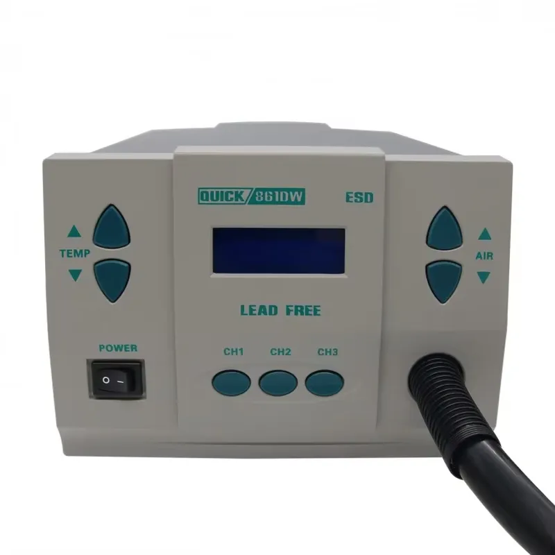 สถานีซ่อมแซมดิจิทัล 861DW 1000 - Hot Air Rework Station 861Dw บทวิจารณ์และราคา